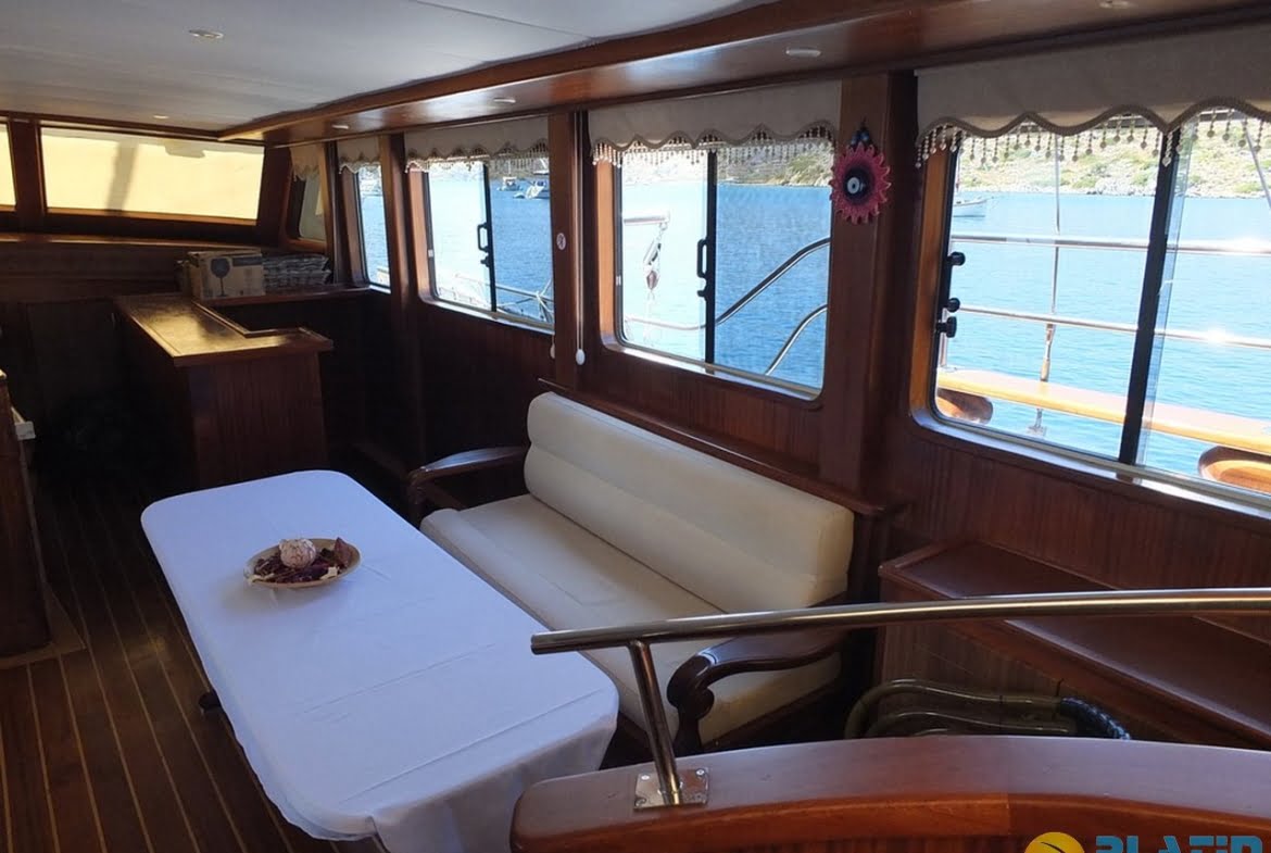 S Nur Taylan Yacht Gulet 34 Meter 8 Cabin AC -Yacht Charter Turkey