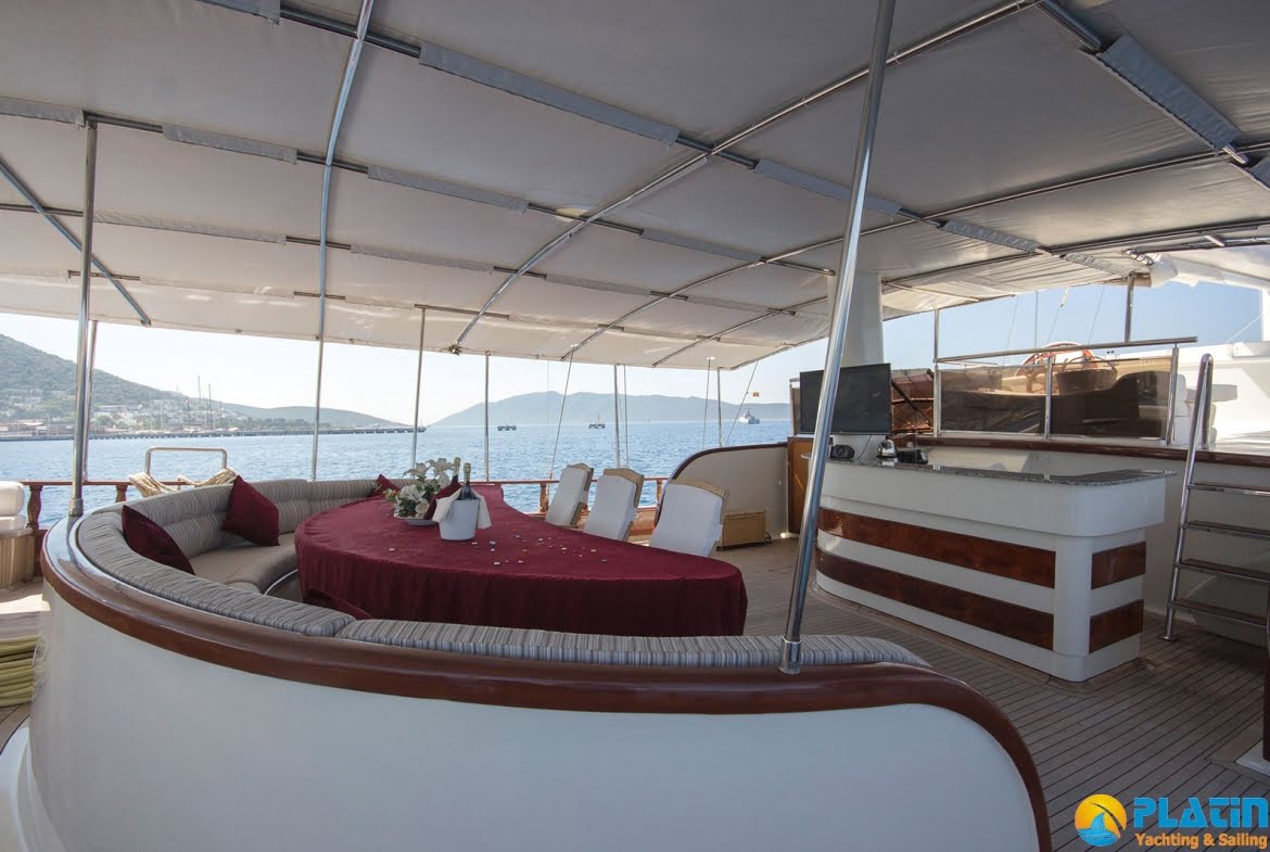 Berrak Su Gulet Yach Charter in Bodrum Marmaris Turkey Greece Island