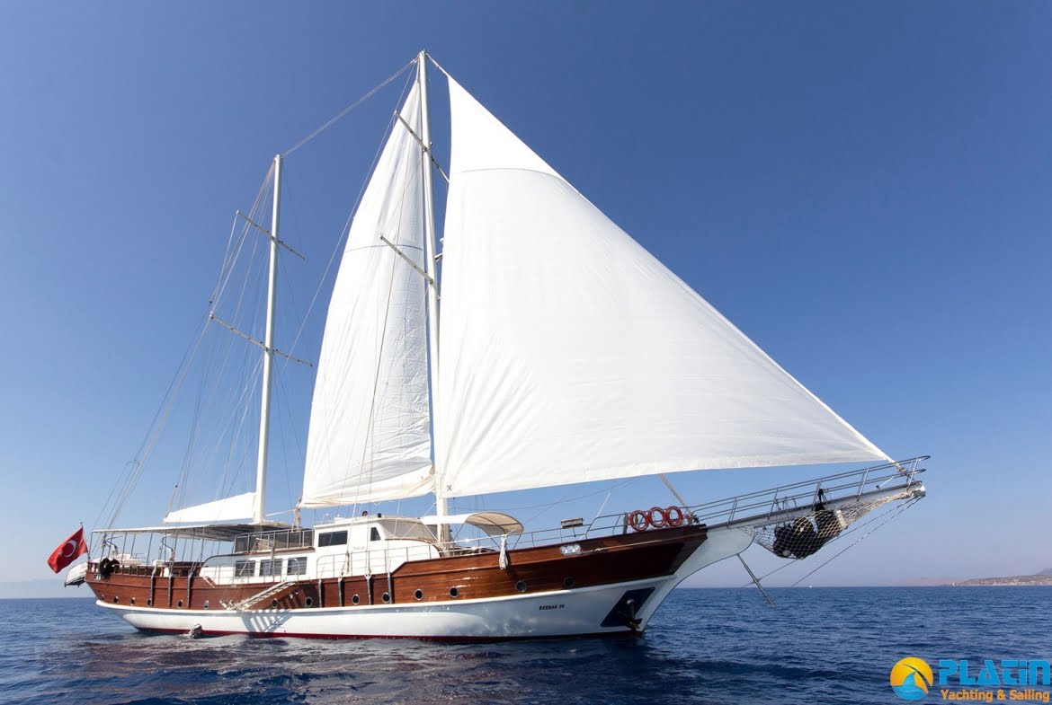 Berrak Su Gulet Yach Charter in Bodrum Marmaris Turkey Greece Island