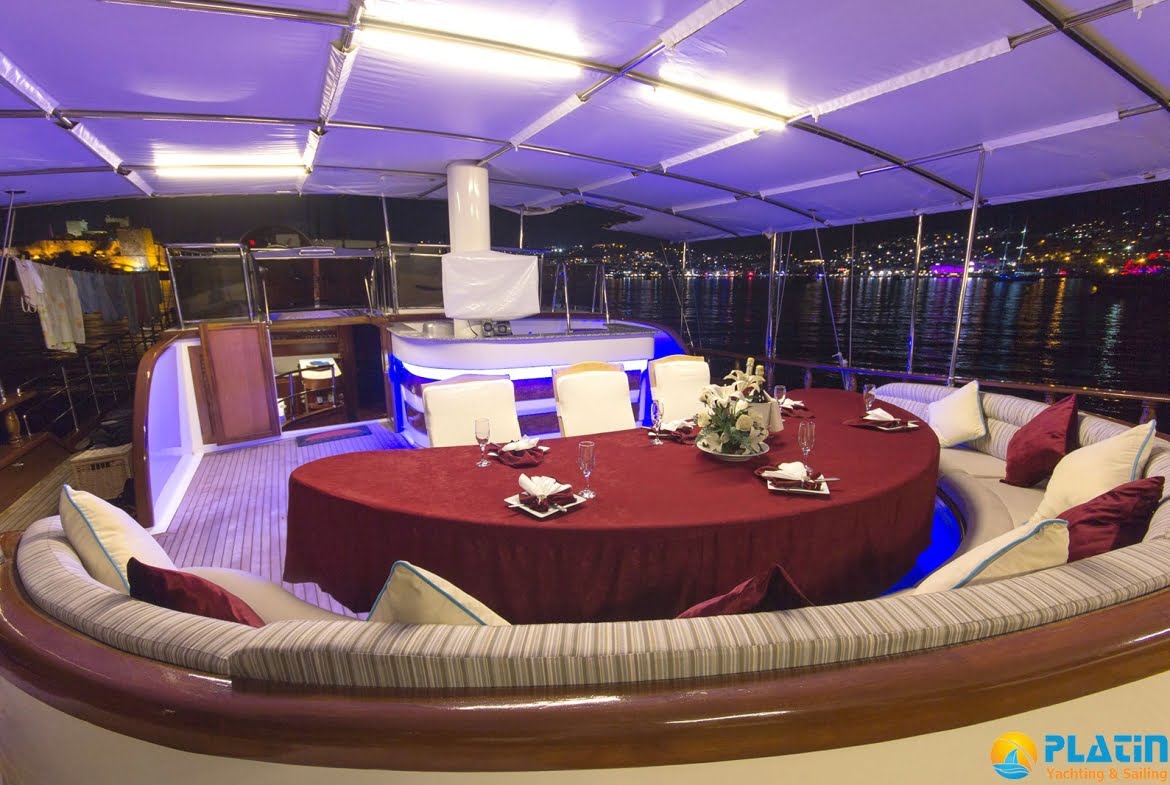 Berrak Su Gulet Yach Charter in Bodrum Marmaris Turkey Greece Island