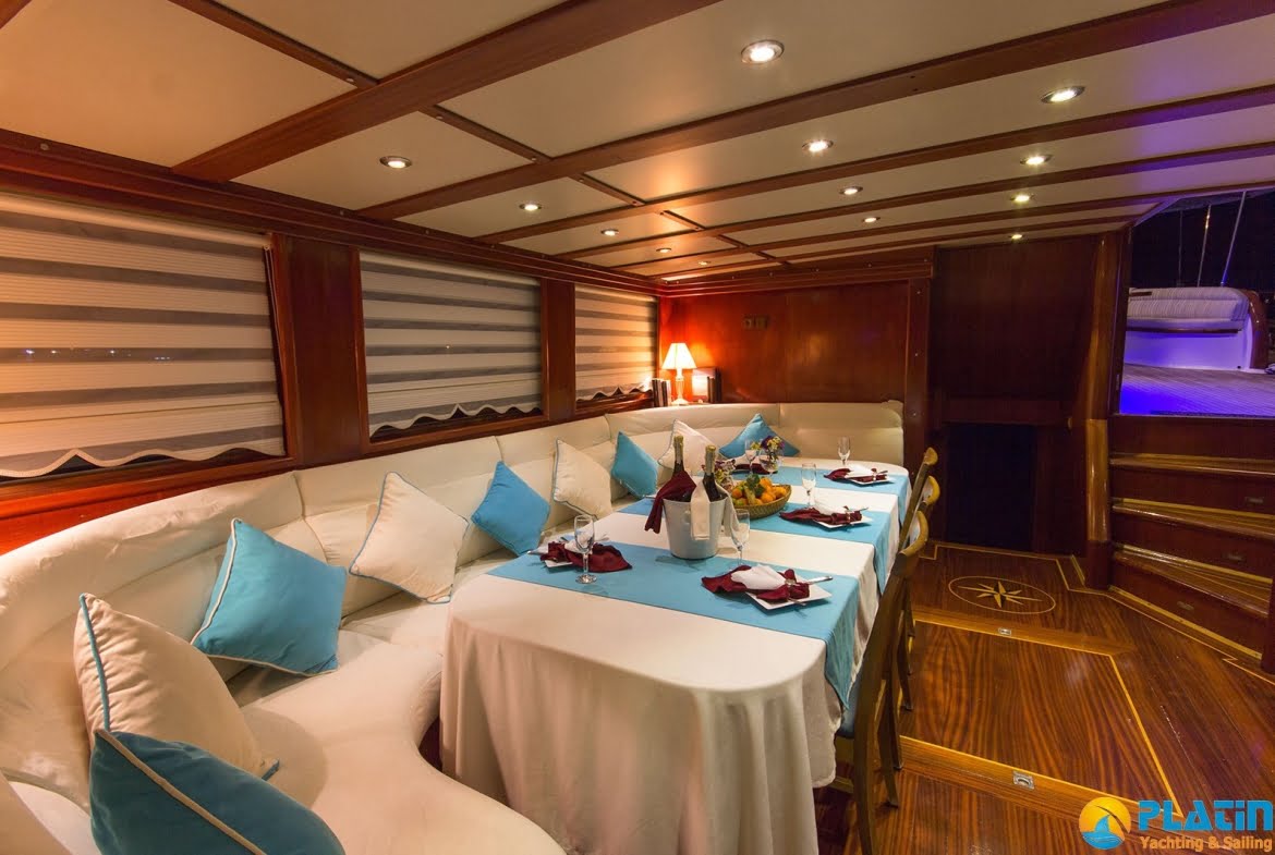 Berrak Su Gulet Yach Charter in Bodrum Marmaris Turkey Greece Island